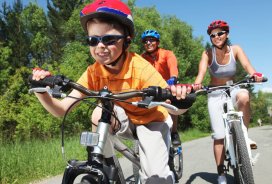 Družinski kolesarski izlet po Sloveniji