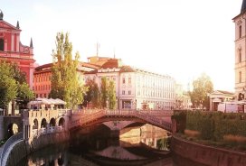 Ljubljana, prizorišče romana Simone Semenič Skrivno društvo KRVZ