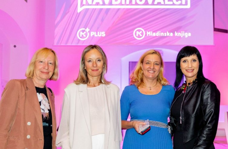 Mojca Menart iz RTV Slovenija, Simona Mele, Alenka Kepic Mohar in Karmen Pangos
