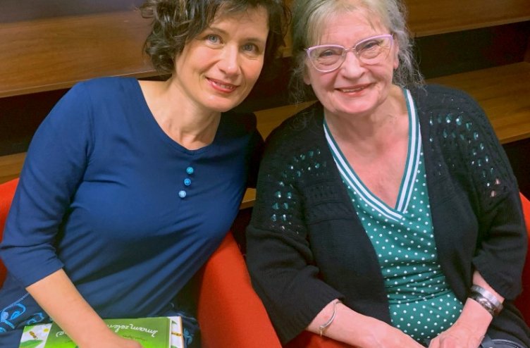 Anja Štefan in Jelka Reichman 