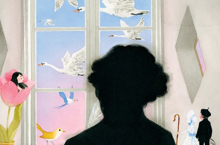 Pravljično potovanje Hansa Christiana Andersena. Ilustracija Maja Kastelic